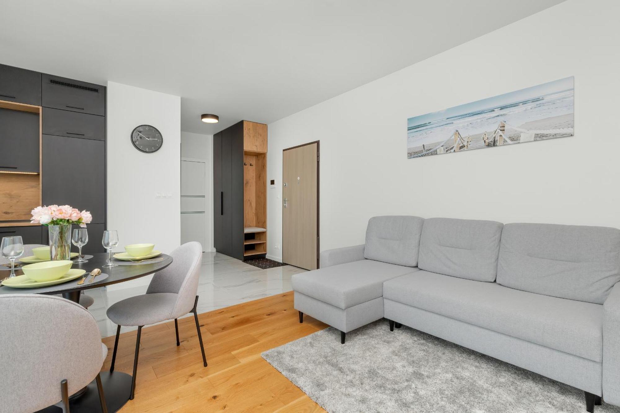 Apartament Na 15 Pietrze Z Widokiem Na Zatoke W Gdyni I Parkingiem By Noclegi Renters 그디니아 외부 사진