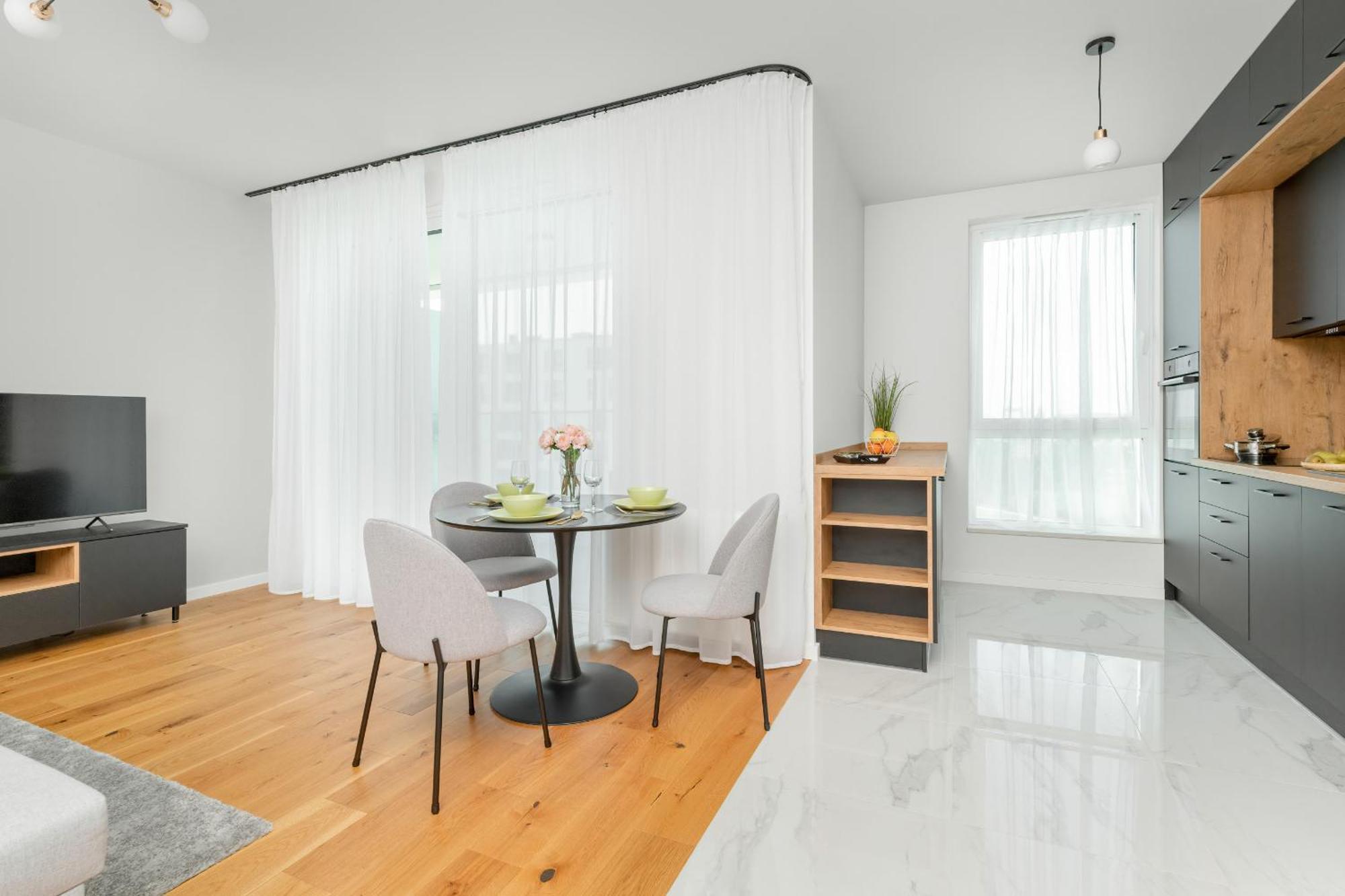 Apartament Na 15 Pietrze Z Widokiem Na Zatoke W Gdyni I Parkingiem By Noclegi Renters 그디니아 외부 사진
